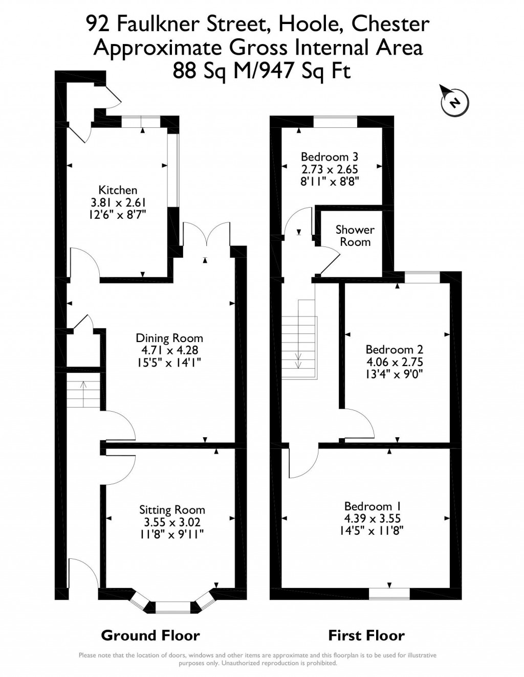 Floorplans For Hoole, Chester