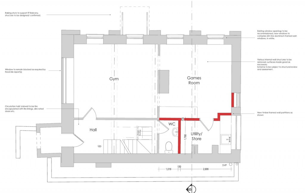 Floorplans For Bucklesham, Nr Ipswich, Suffolk