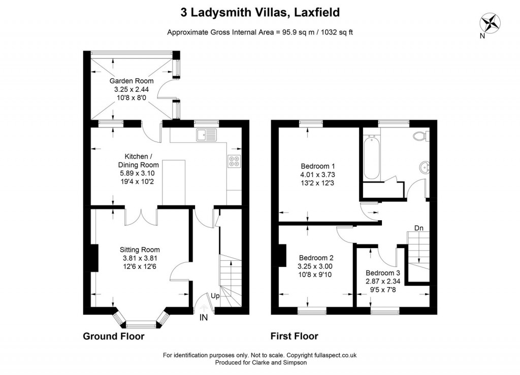 Floorplans For Laxfield, Nr Framlingham, Suffolk