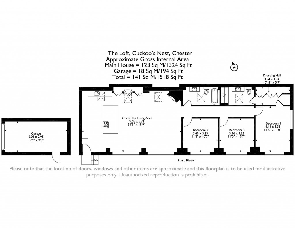 Floorplans For Cuckoo's Nest, Cheshire