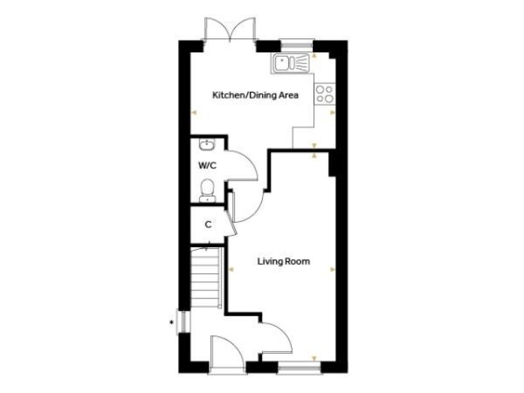 Floorplans For Plot 2- The Grouse, Oak Grove, Eyke, Nr Woodbridge, Suffolk