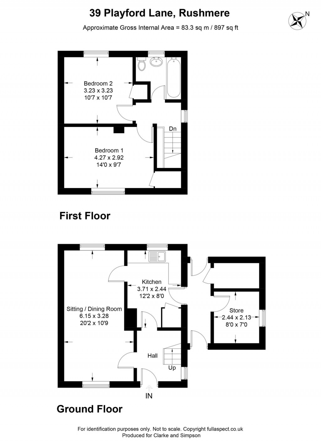 Floorplans For Rushmere St Andrew, Ipswich