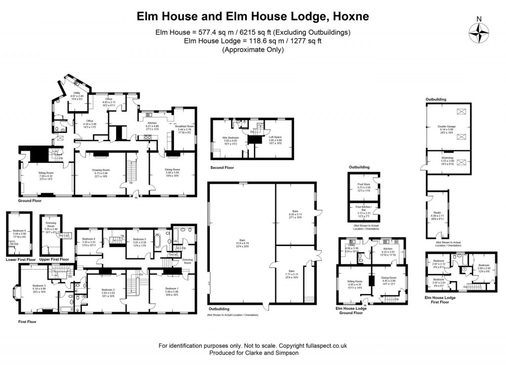 Floorplans For Hoxne, Nr Diss