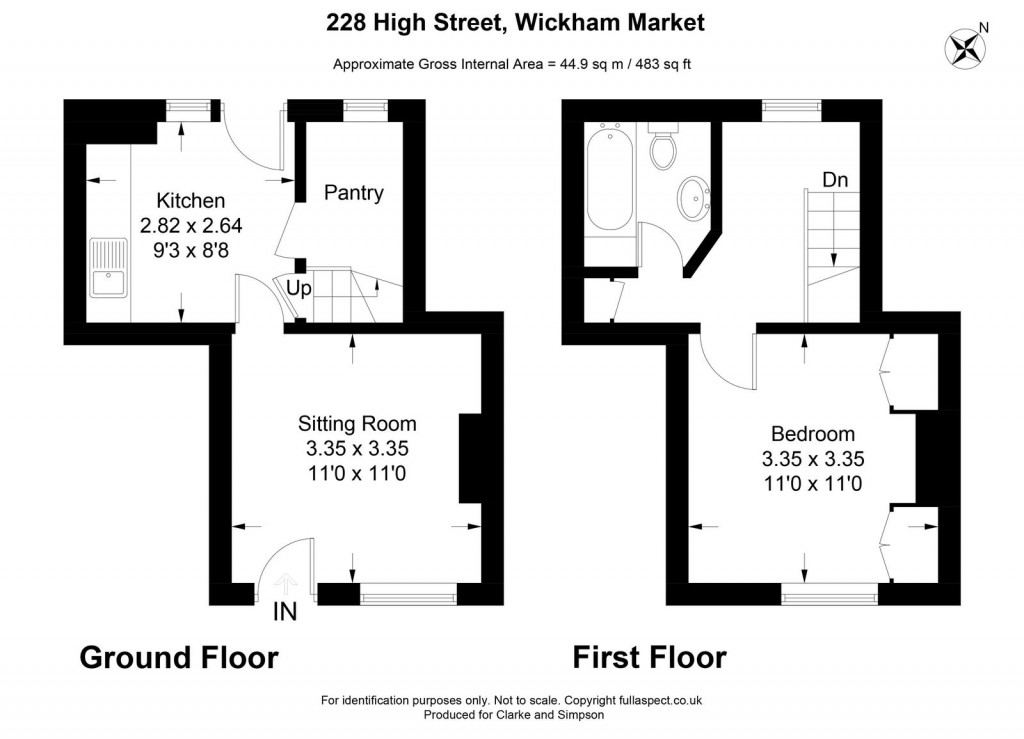 Floorplans For Wickham Market, Suffolk