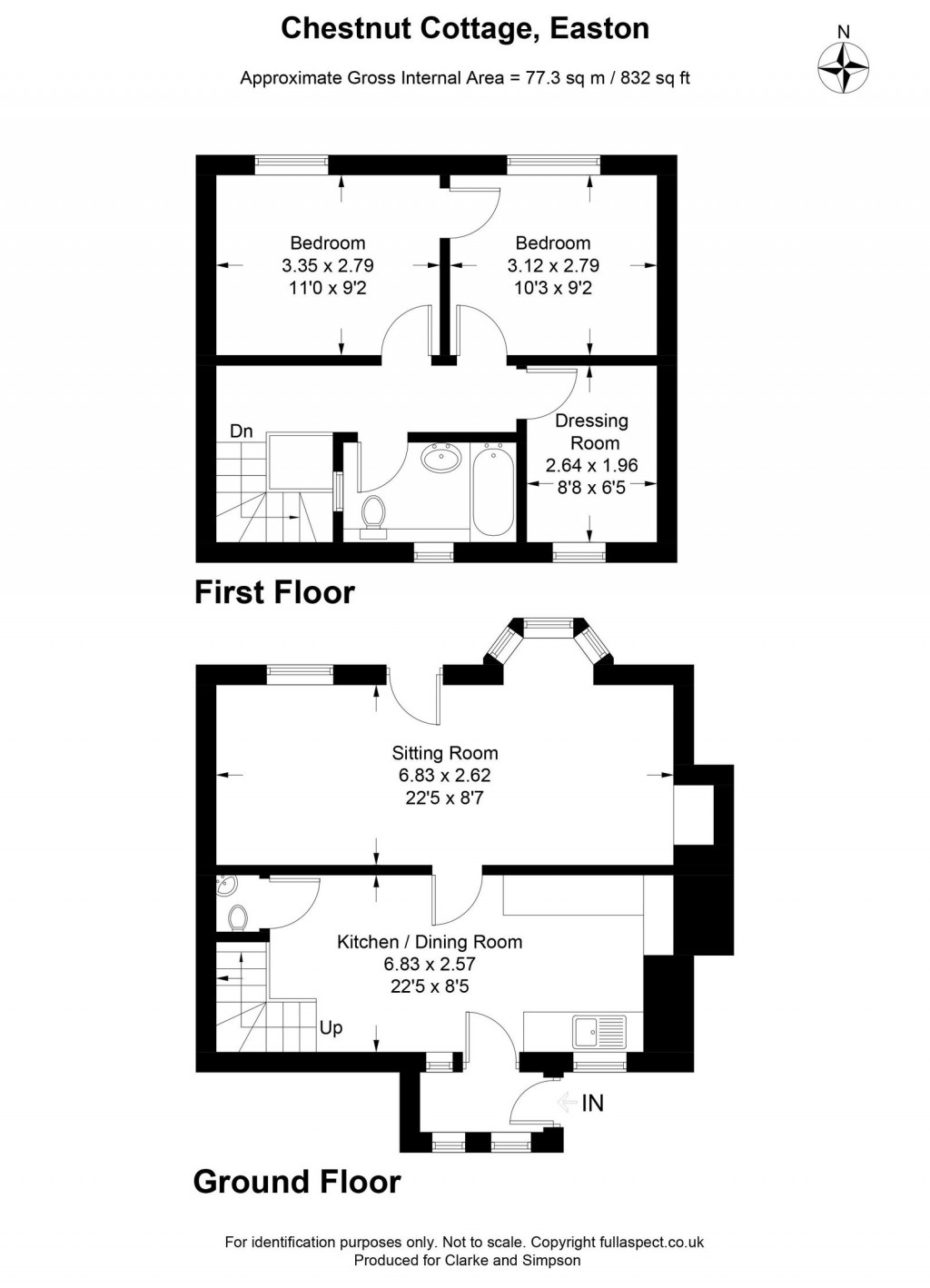 Floorplans For Easton, Near Framlingham, Suffolk 