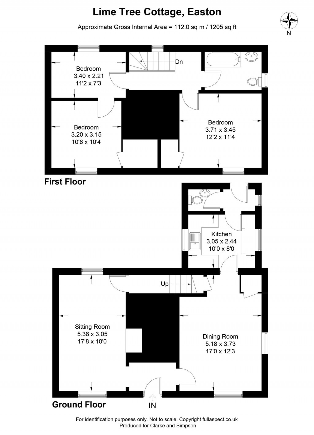 Floorplans For Easton, Near Framlingham, Suffolk 