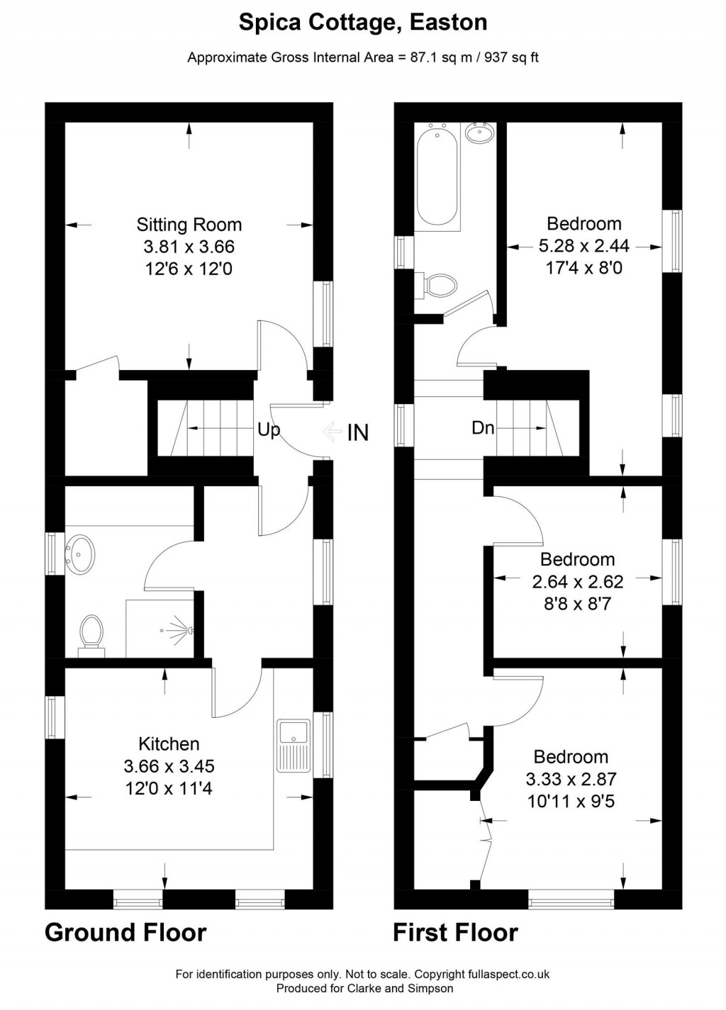 Floorplans For Easton, Near Framlingham, Suffolk 