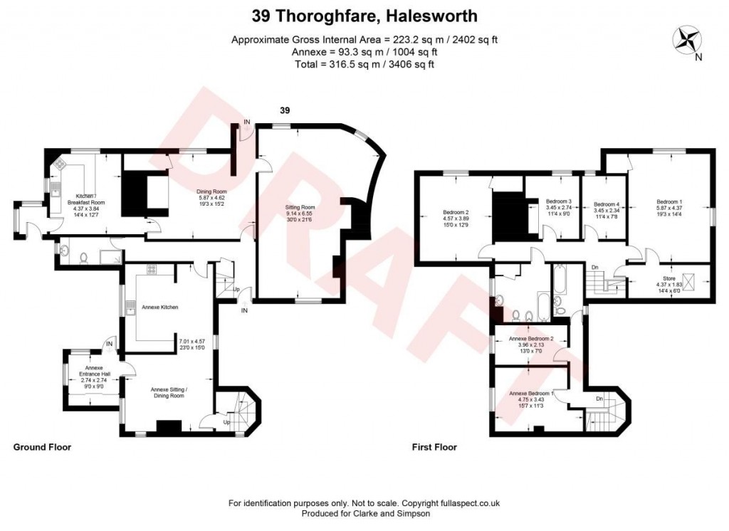 Floorplans For Halesworth, Suffolk
