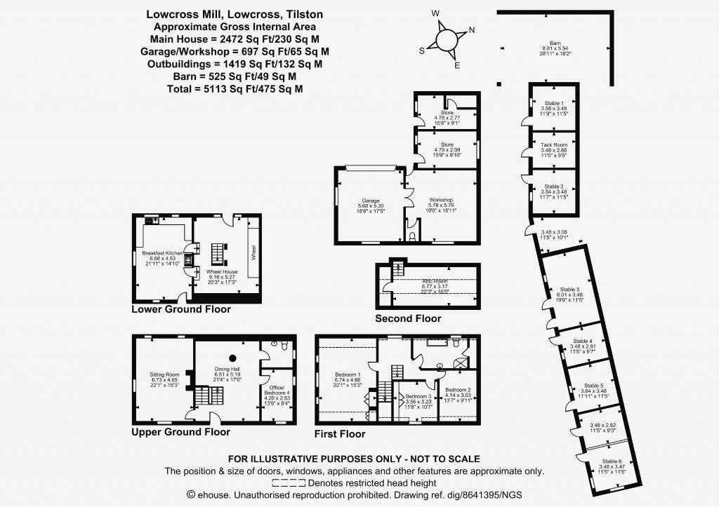 Floorplans For Tilston, Cheshire
