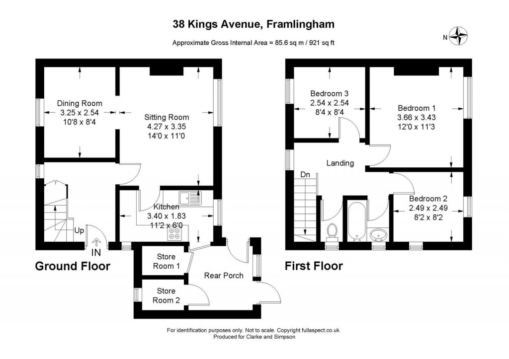 Floorplans For Framlingham, Suffolk