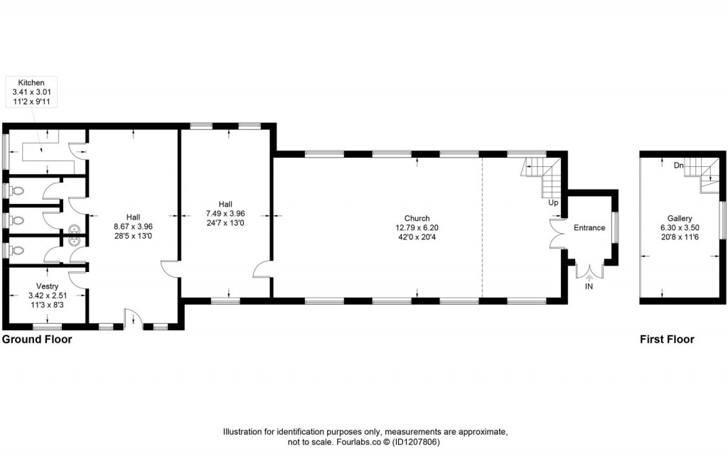 Floorplans For Sudbourne, Near Orford, Suffolk