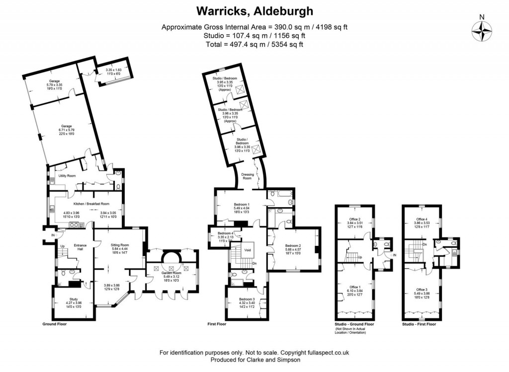 Floorplans For Aldeburgh, Suffolk Heritage Coast