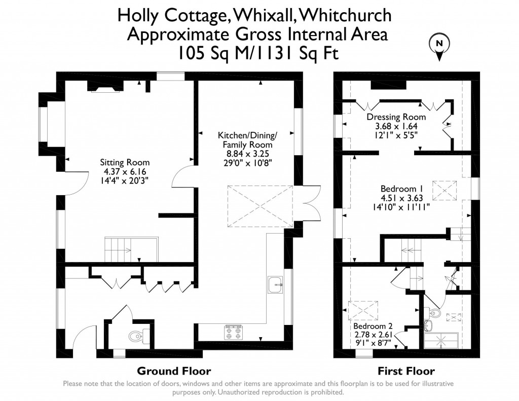 Floorplans For Whixall, Whitchurch