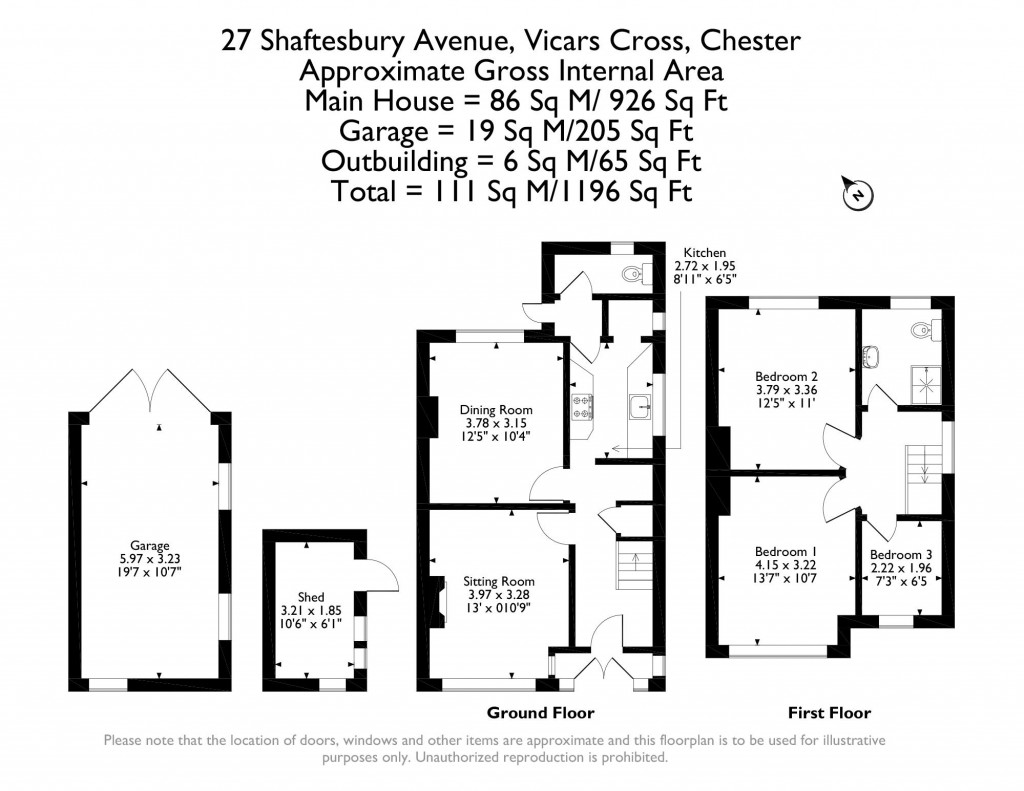 Floorplans For Vicars Cross, Chester