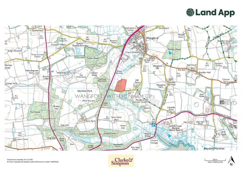 Floorplans For Land at Wangford, nr Southwold