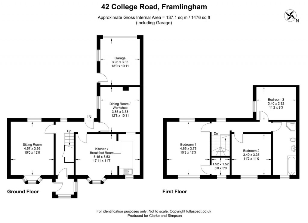 Floorplans For Framlingham, Suffolk