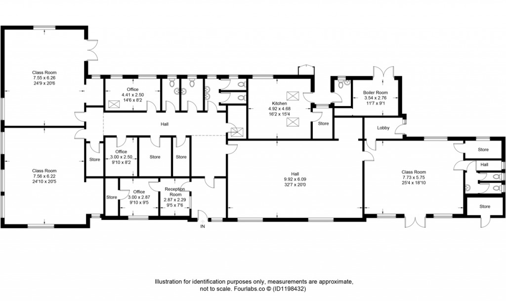 Floorplans For Walpole, Nr Halesworth, Suffolk