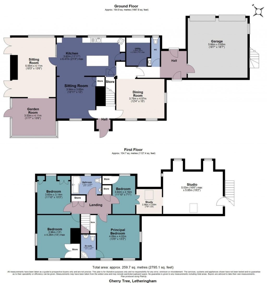 Floorplans For Letheringham Nr Wickham Market
