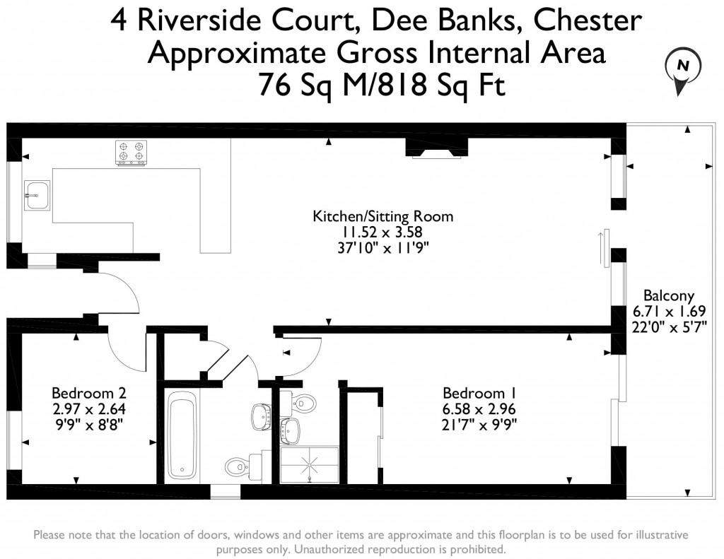 Floorplans For Dee Banks, Chester