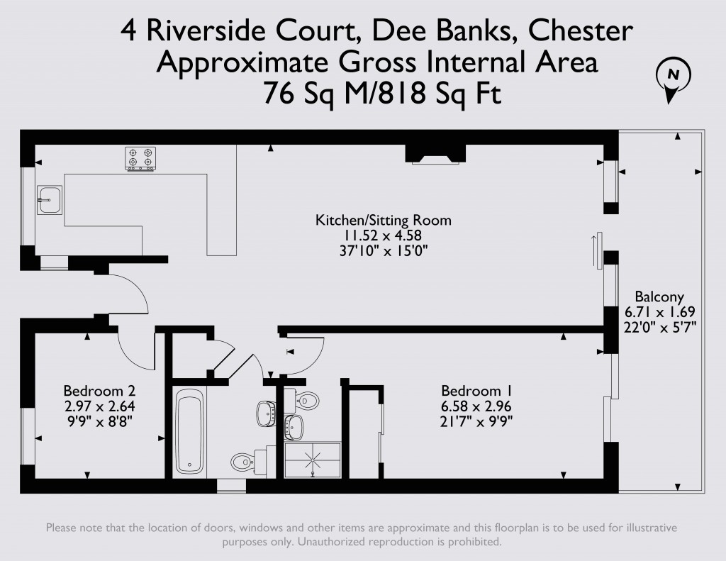 Floorplans For Dee Banks, Chester