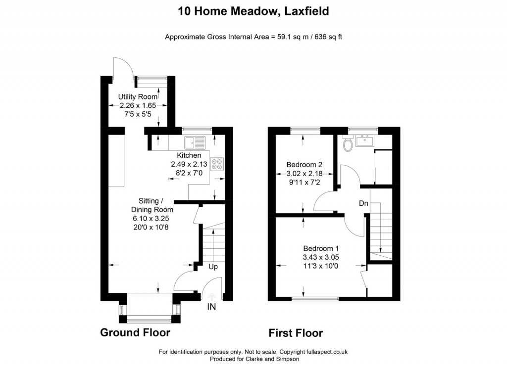 Floorplans For Laxfield, Suffolk