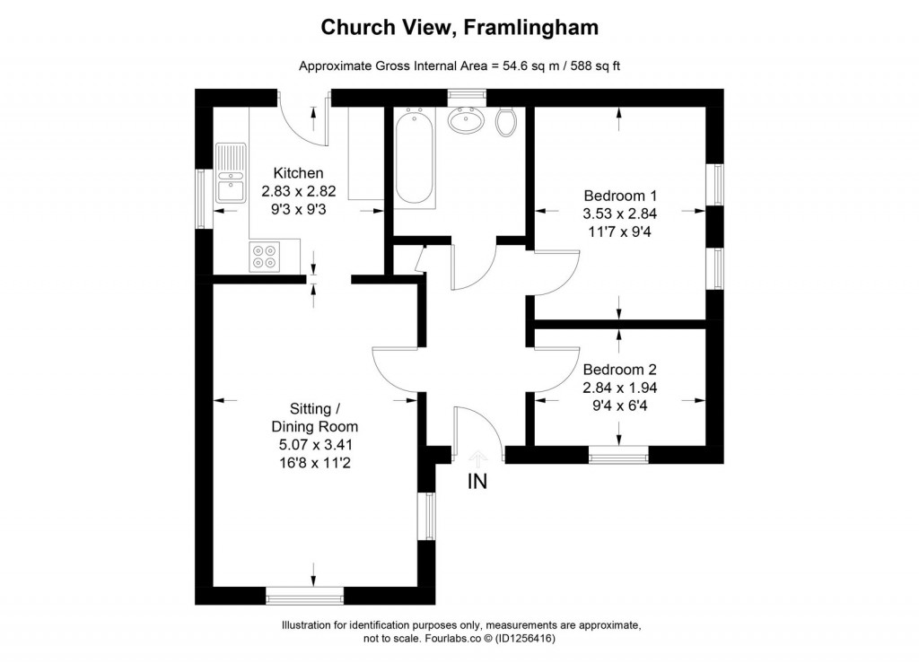 Floorplans For Framlingham, Suffolk