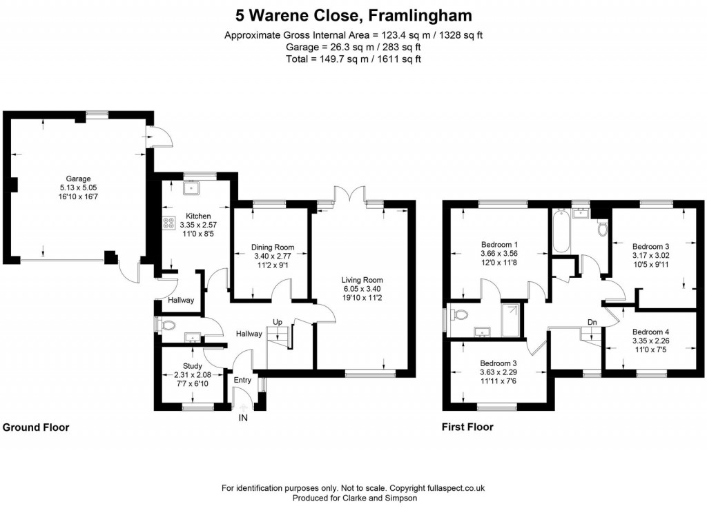 Floorplans For Framlingham, Suffolk