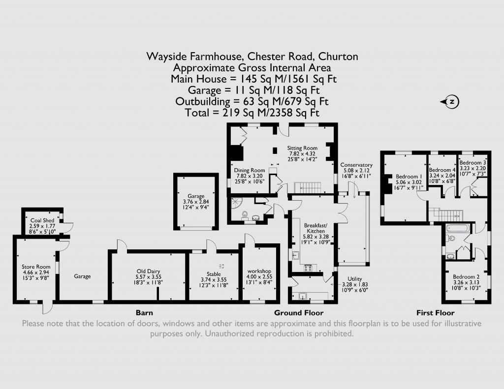 Floorplans For Churton, Cheshire