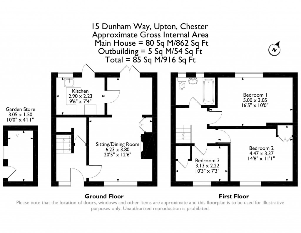 Floorplans For Upton, Chester