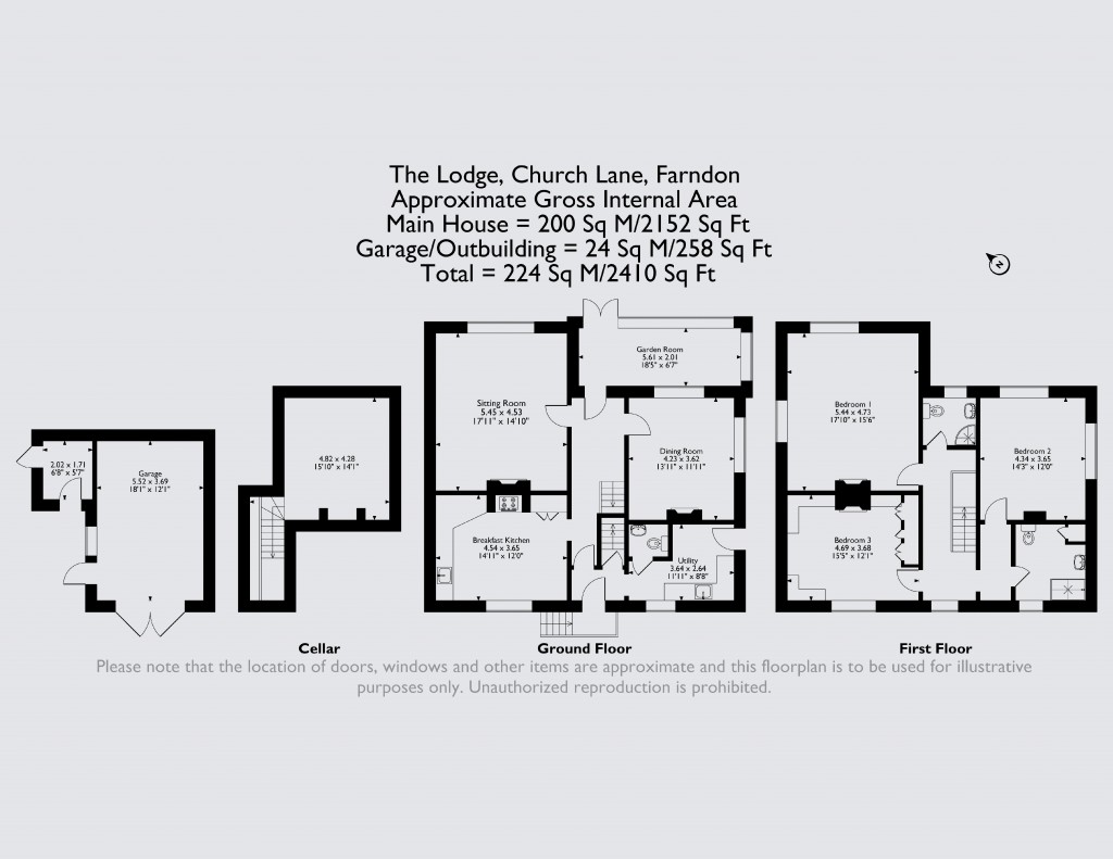 Floorplans For Farndon, Cheshire