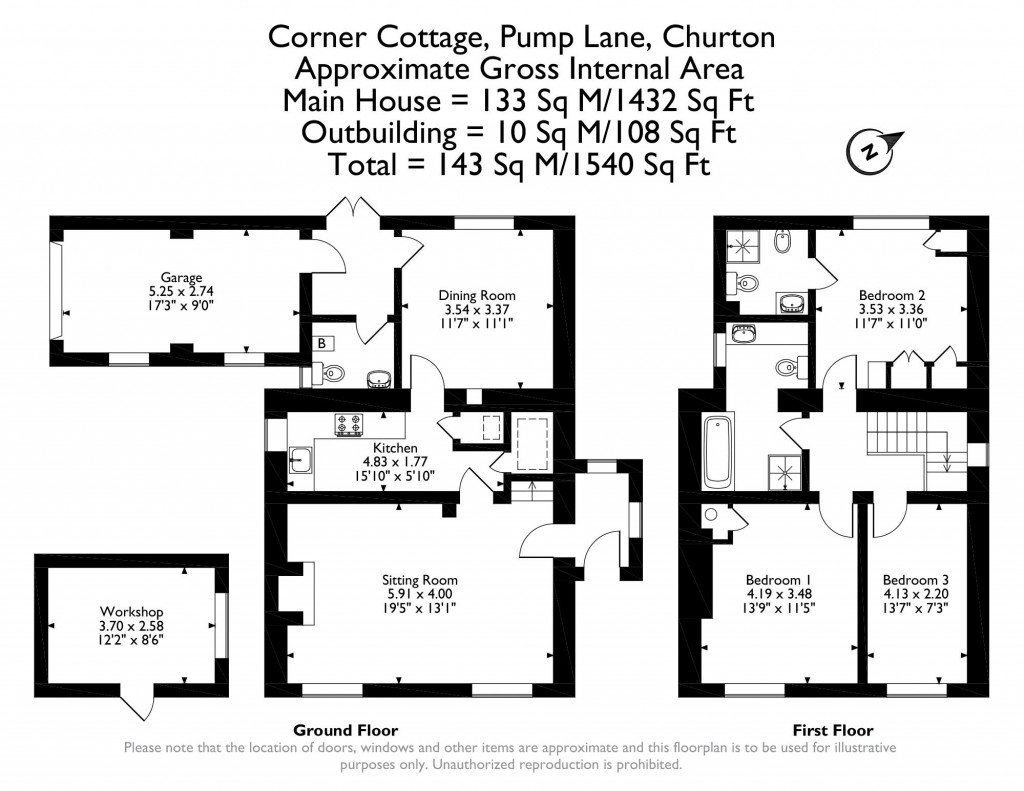 Floorplans For Churton, Cheshire