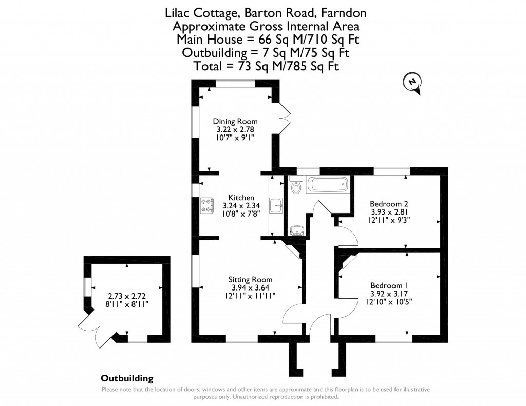 Floorplans For Farndon, Cheshire