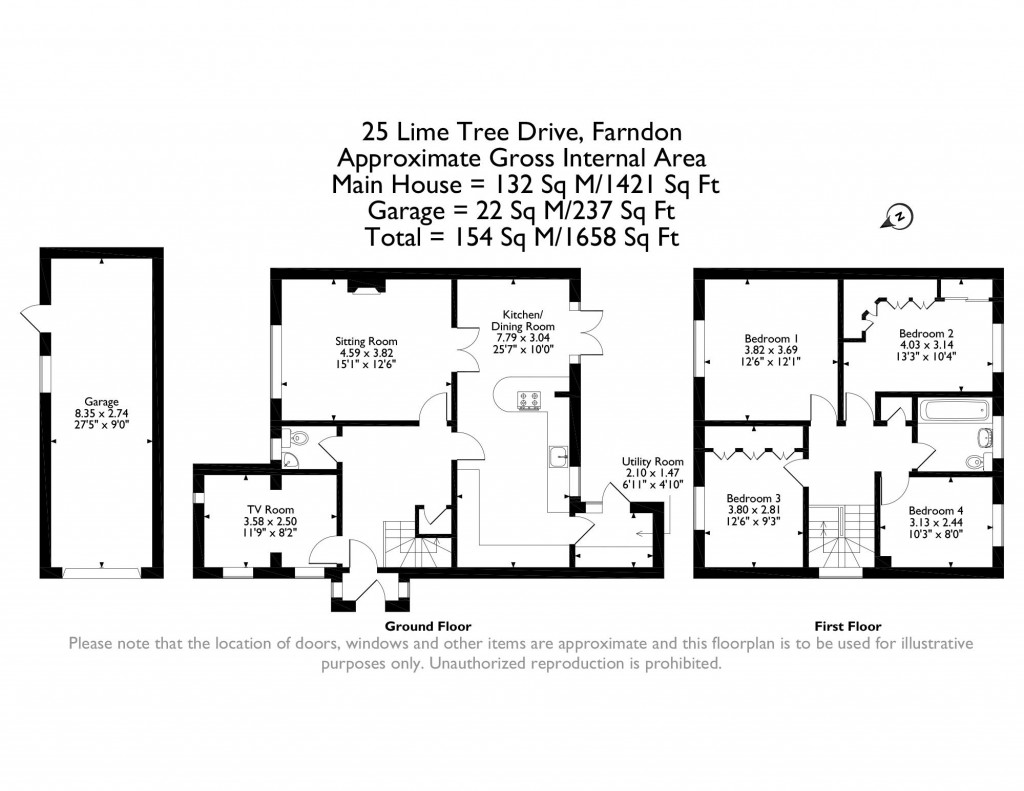 Floorplans For Farndon, Cheshire