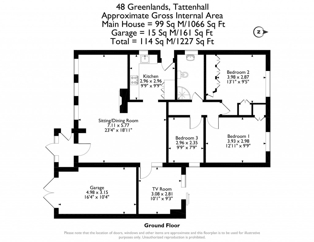 Floorplans For Tattenhall, Cheshire