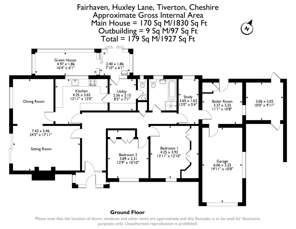 Floorplans For Tiverton, Near Tarporley