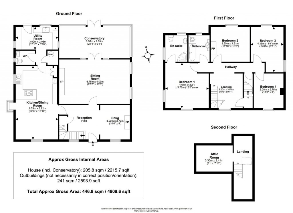 Floorplans For Sway Road, Pennington, Lymington, SO41