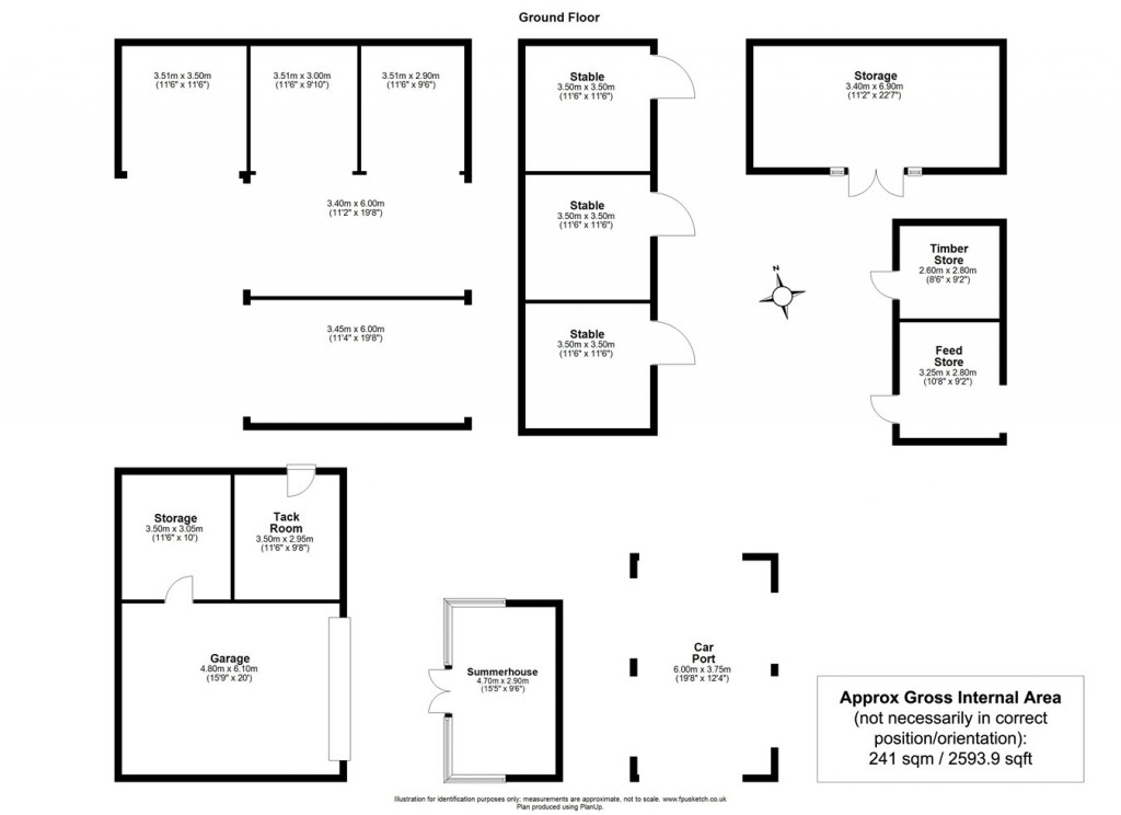 Floorplans For Sway Road, Pennington, Lymington, SO41