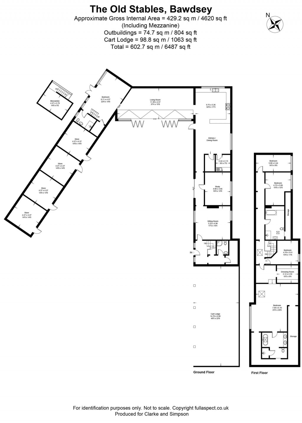 Floorplans For Bawdsey, Near Woodbridge, Suffolk
