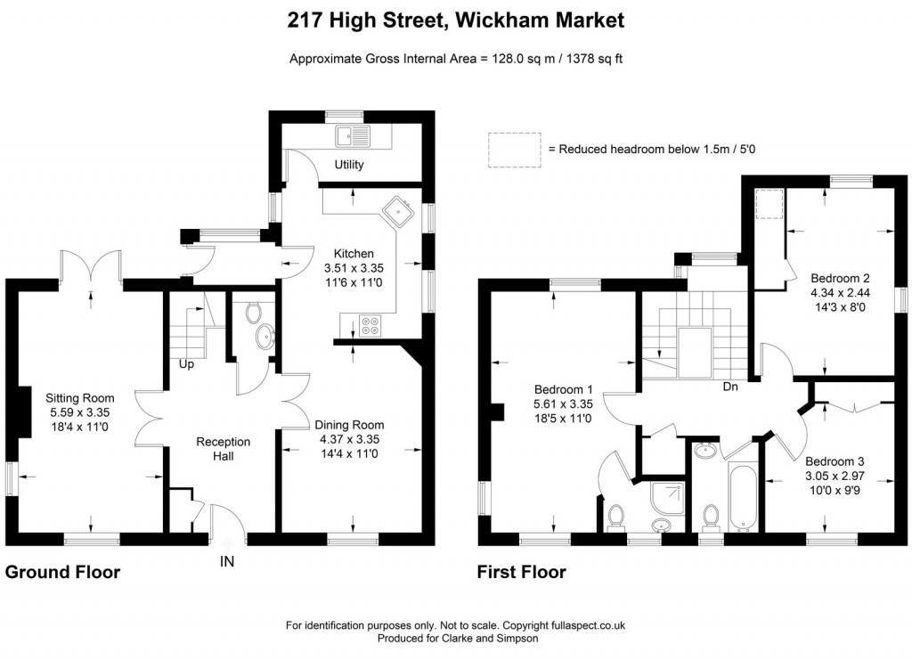 Floorplans For High Street, Wickham Market, Woodbridge, IP13 0RQ