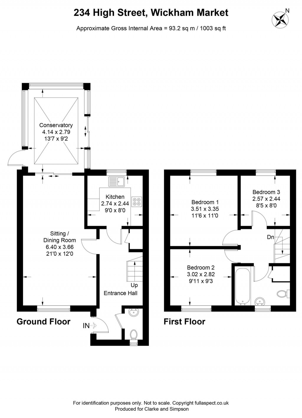 Floorplans For Wickham Market, Suffolk