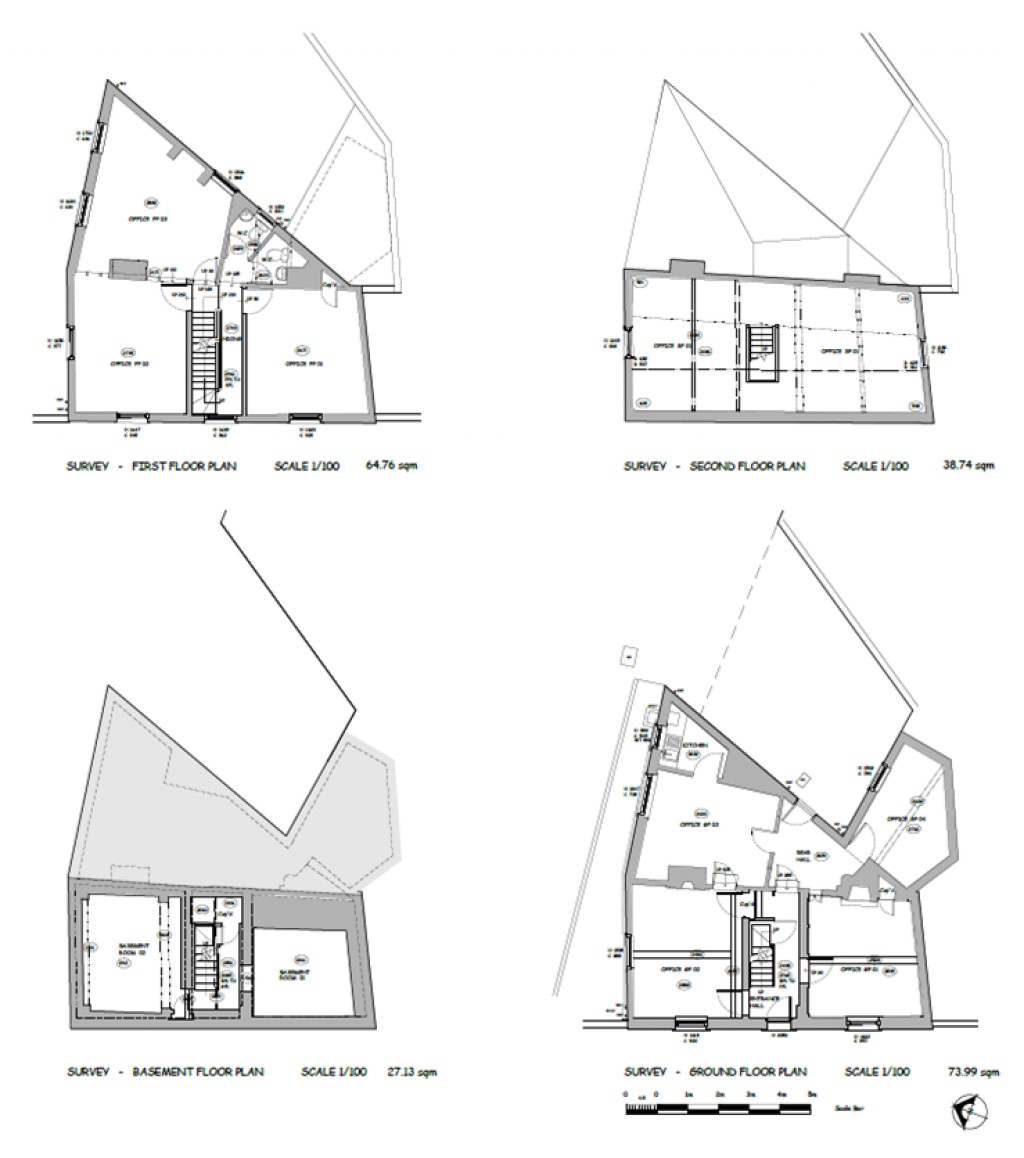 Floorplans For Lower Brook Street, Ipswich, Suffolk