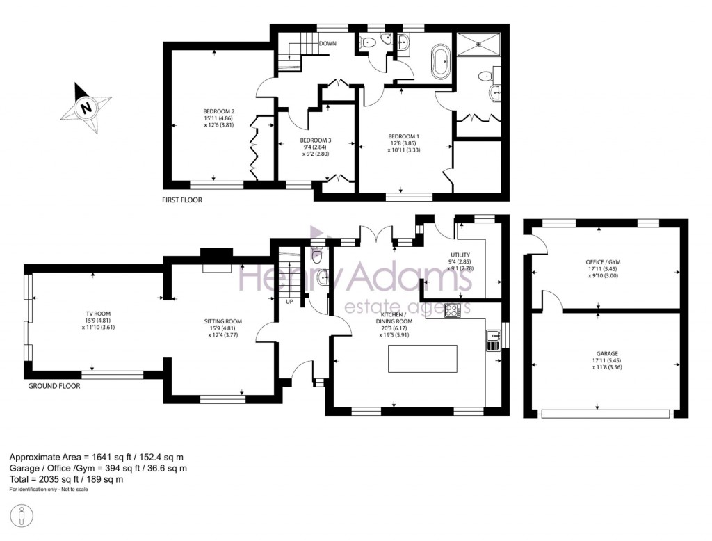 Floorplans For Tudor Close, Pulborough, RH20