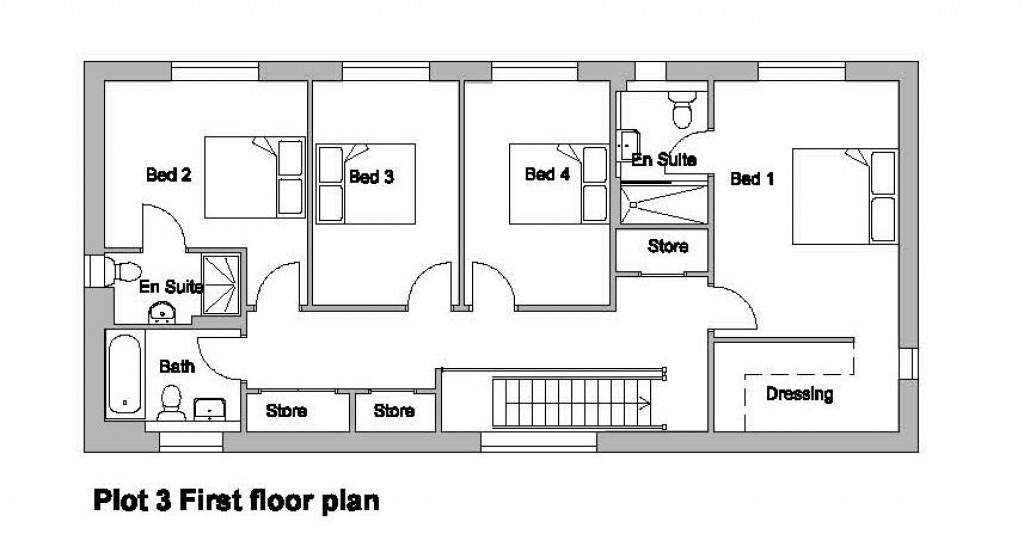 Floorplans For Sweffling, Nr Saxmundham, Suffolk
