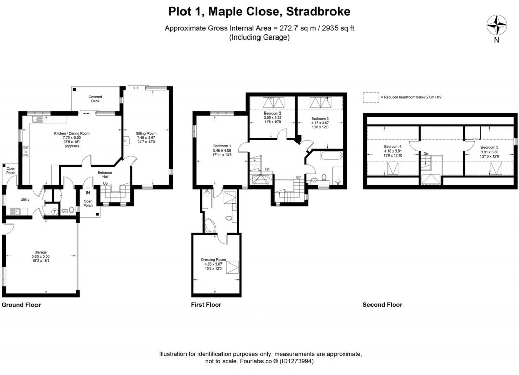 Floorplans For Stradbroke, Nr Eye, Suffolk
