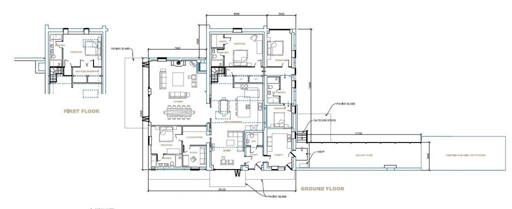Floorplans For Flixton, Nr Lowestoft, Suffolk