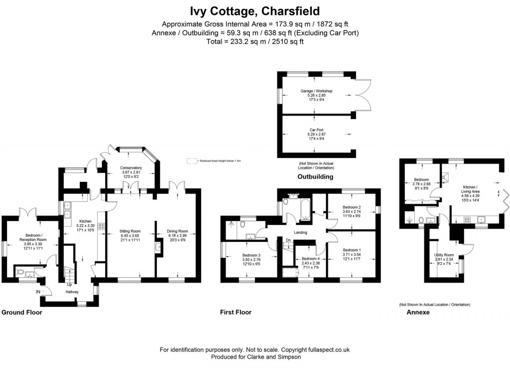 Floorplans For Charsfield Nr Woodbridge