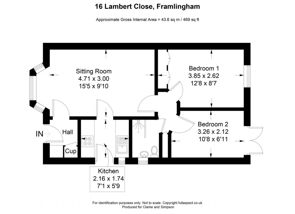 Floorplans For Framlingham, Nr Woodbridge, Suffolk