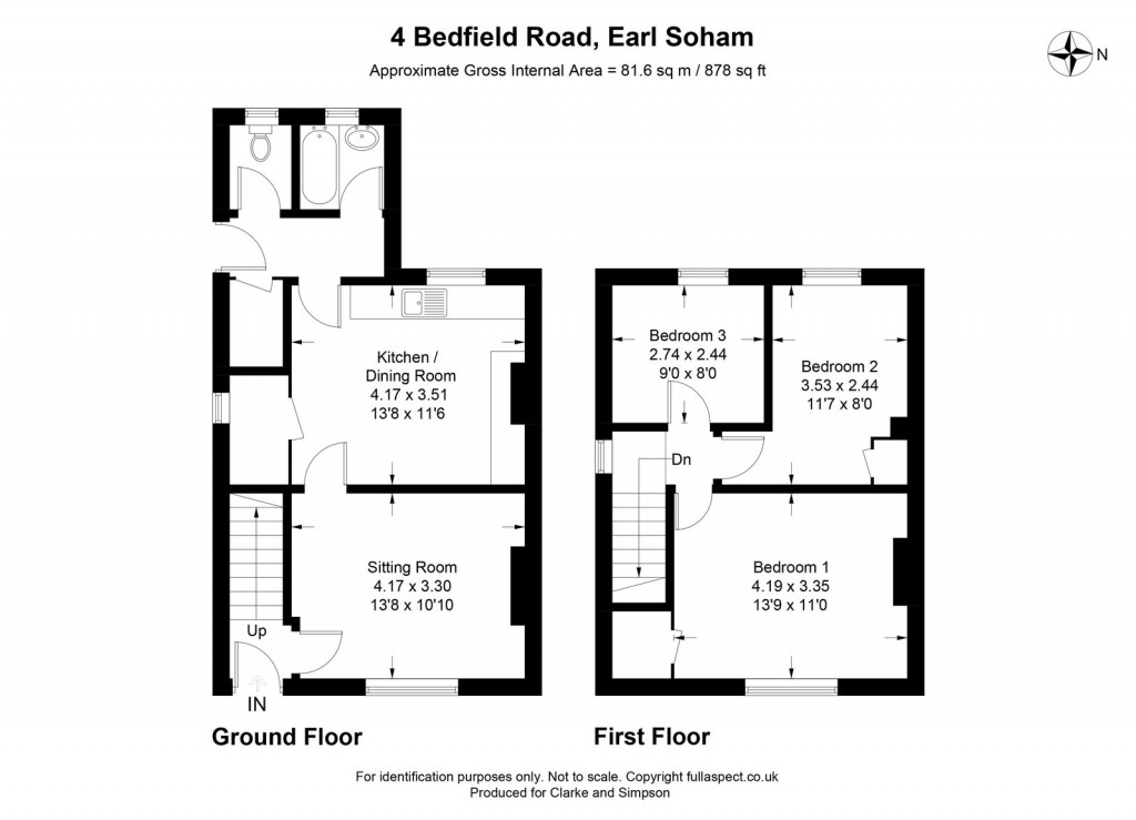 Floorplans For Earl Soham, Nr Woodridge, Suffolk