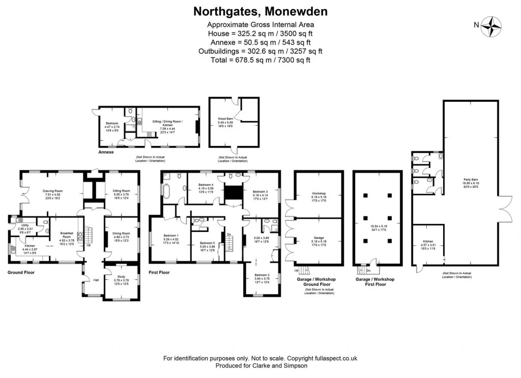 Floorplans For Monewden, Nr Framlingham