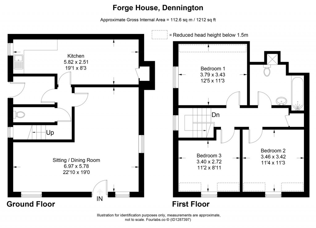 Floorplans For Dennington, Nr Framlingham, Suffolk